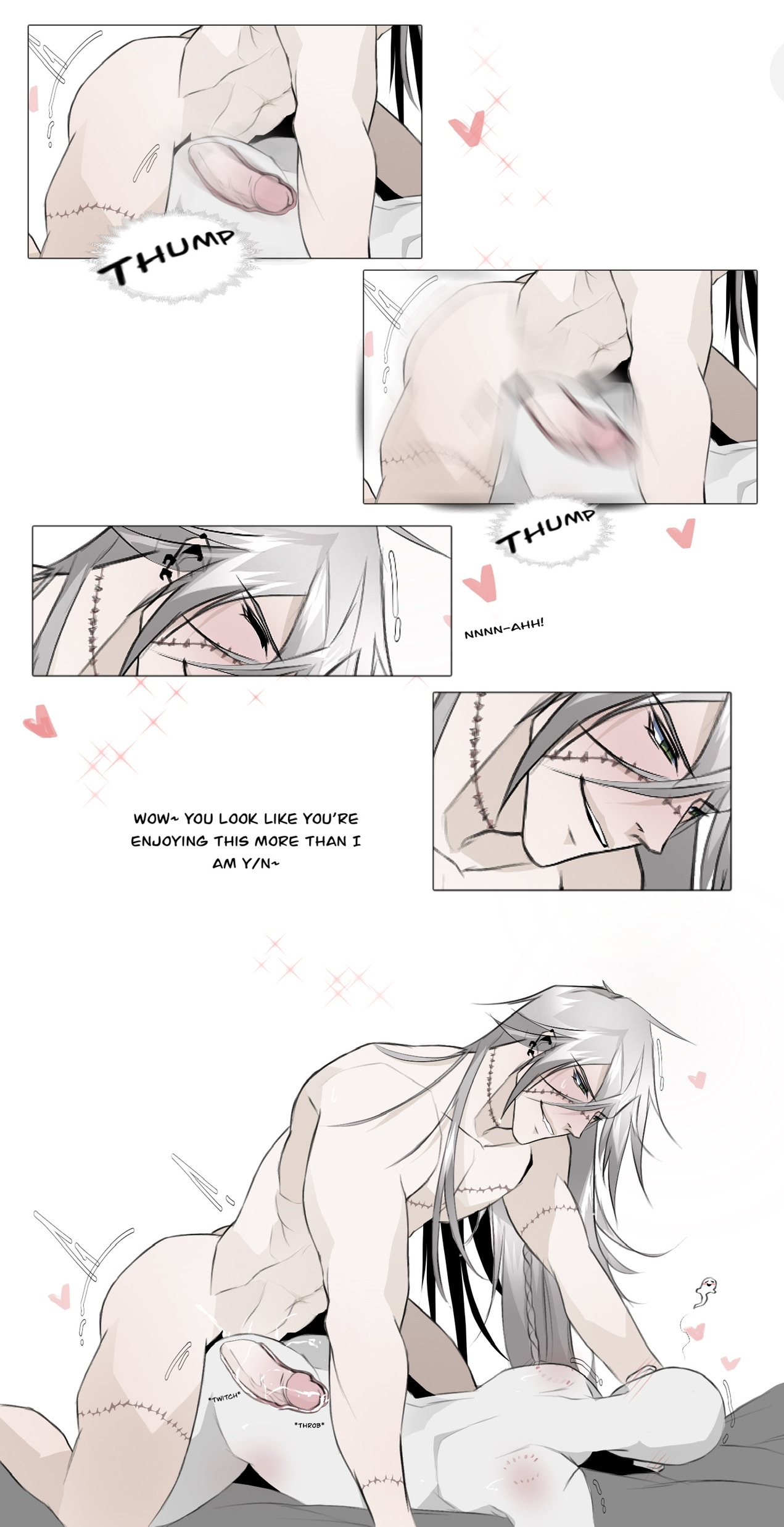 NSFW Undertaker Black Butler ~ mini comic! ( Patreon vote! ) 