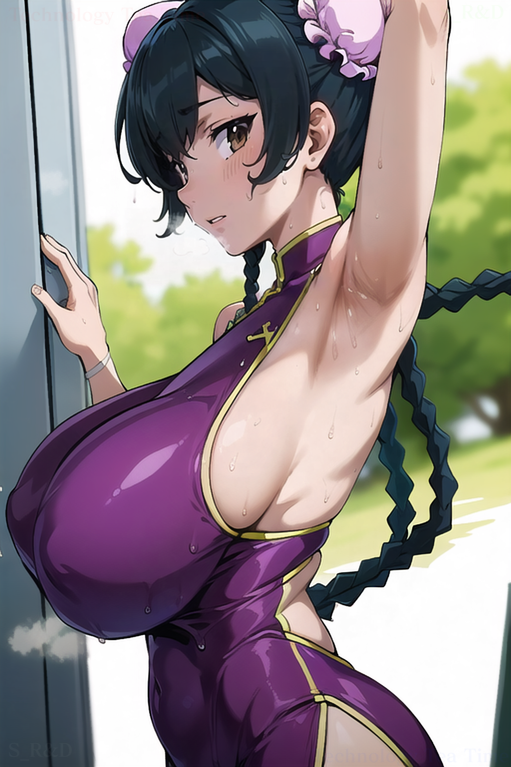 王留美の爆乳エロボディをたっぷり堪能…♡