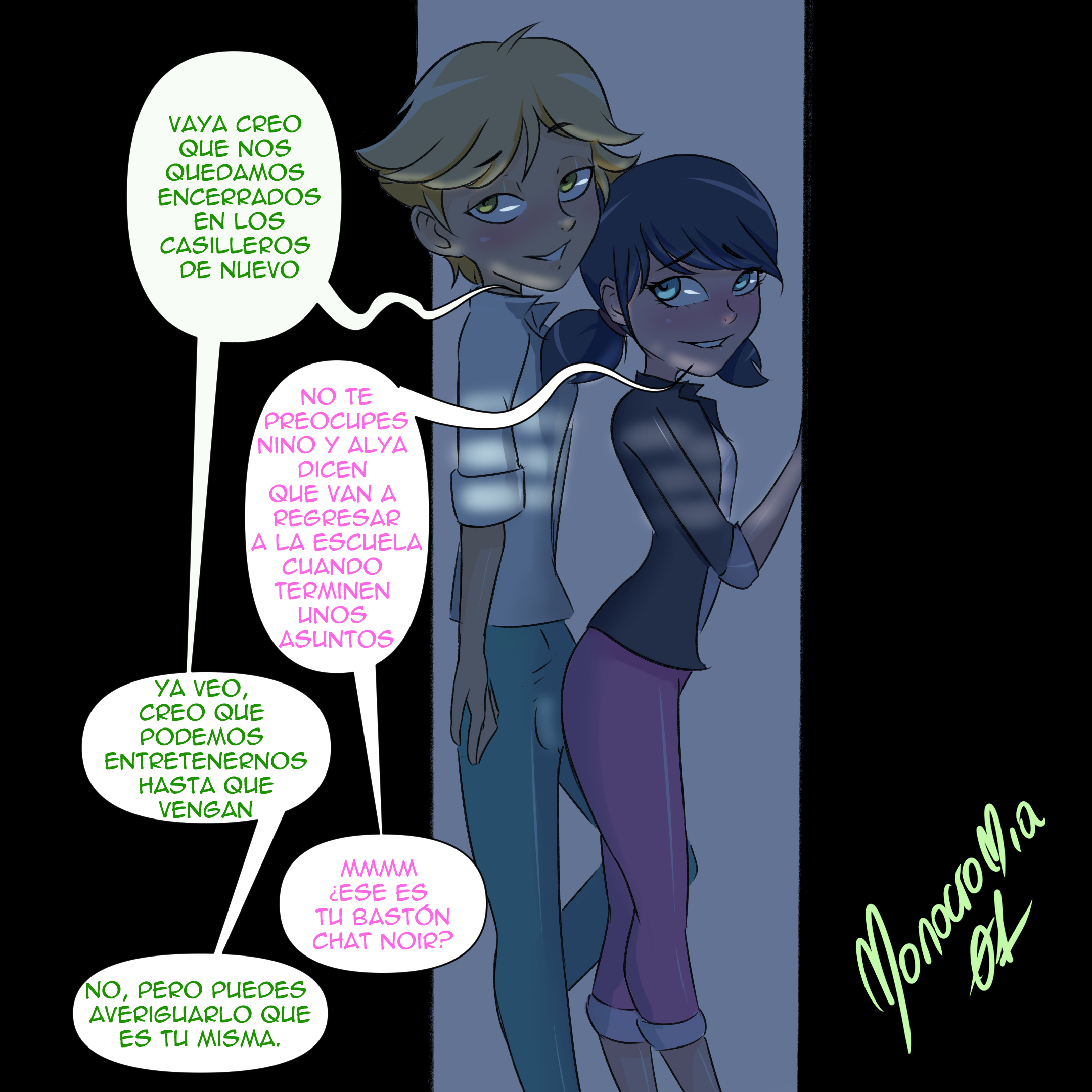 Marinette x Adrien by Monocromia01 from Patreon Kemono 