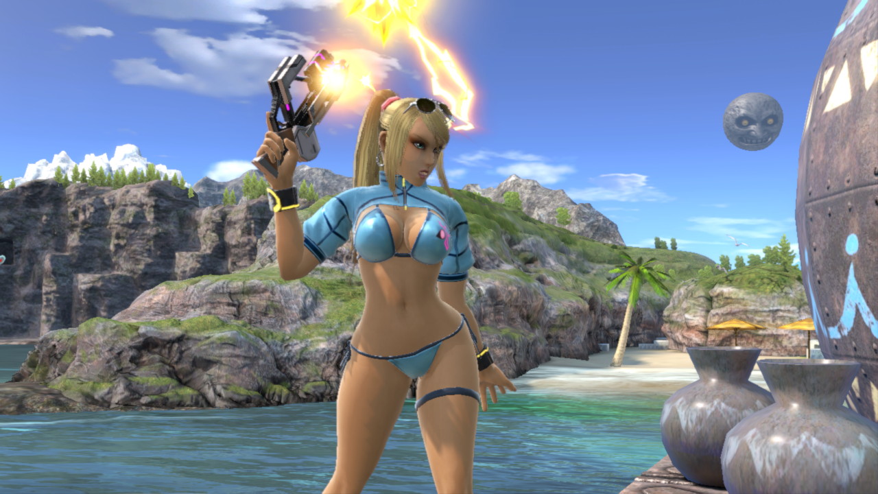 SSBU Mod: Zero Suit Samus (Summer)