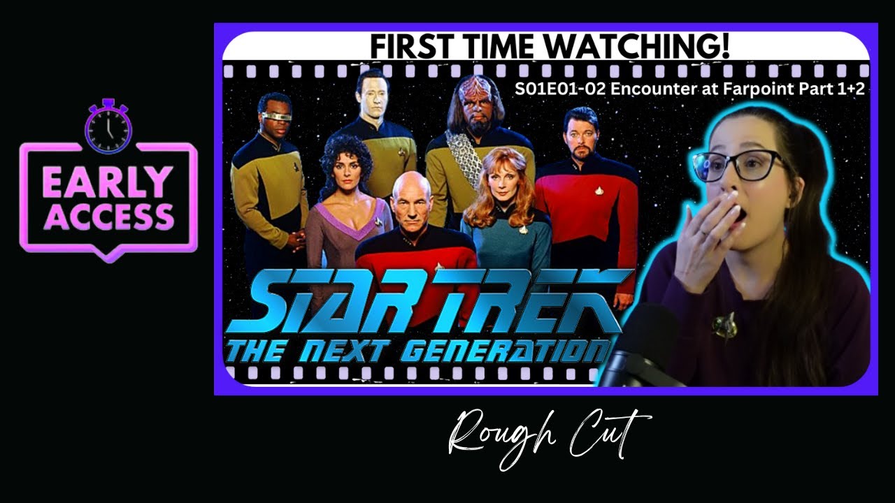 YT Edit Star Trek TNG S01E01 02 Encounter at Farpoint Part 1 2  